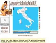 Tablet Screenshot of lavanderieindustriali.it